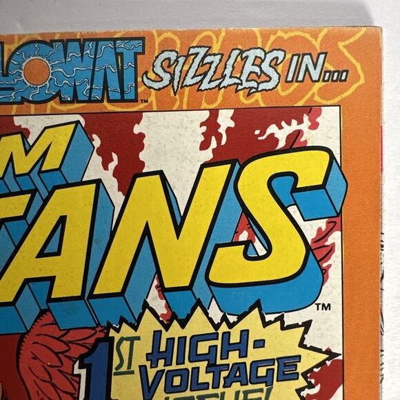 Team Titans #1 Killowat (DC Comics September 1992) - Picture 6 of 7